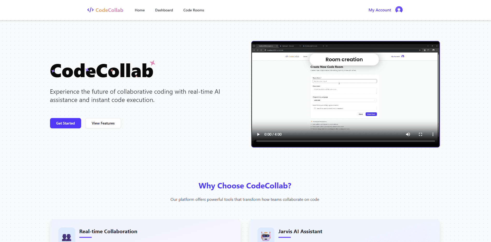 AI-Powered Collaborative Code Editor with execution